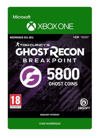 Ghost Recon Breakpoint - Dlc - 4800 (+1000) Ghost Coins